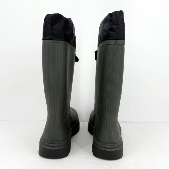 Kamik Mens Forester Winter Rainboots US 13 D Black Khaki Waterproof NWOB - Picture 9 of 12